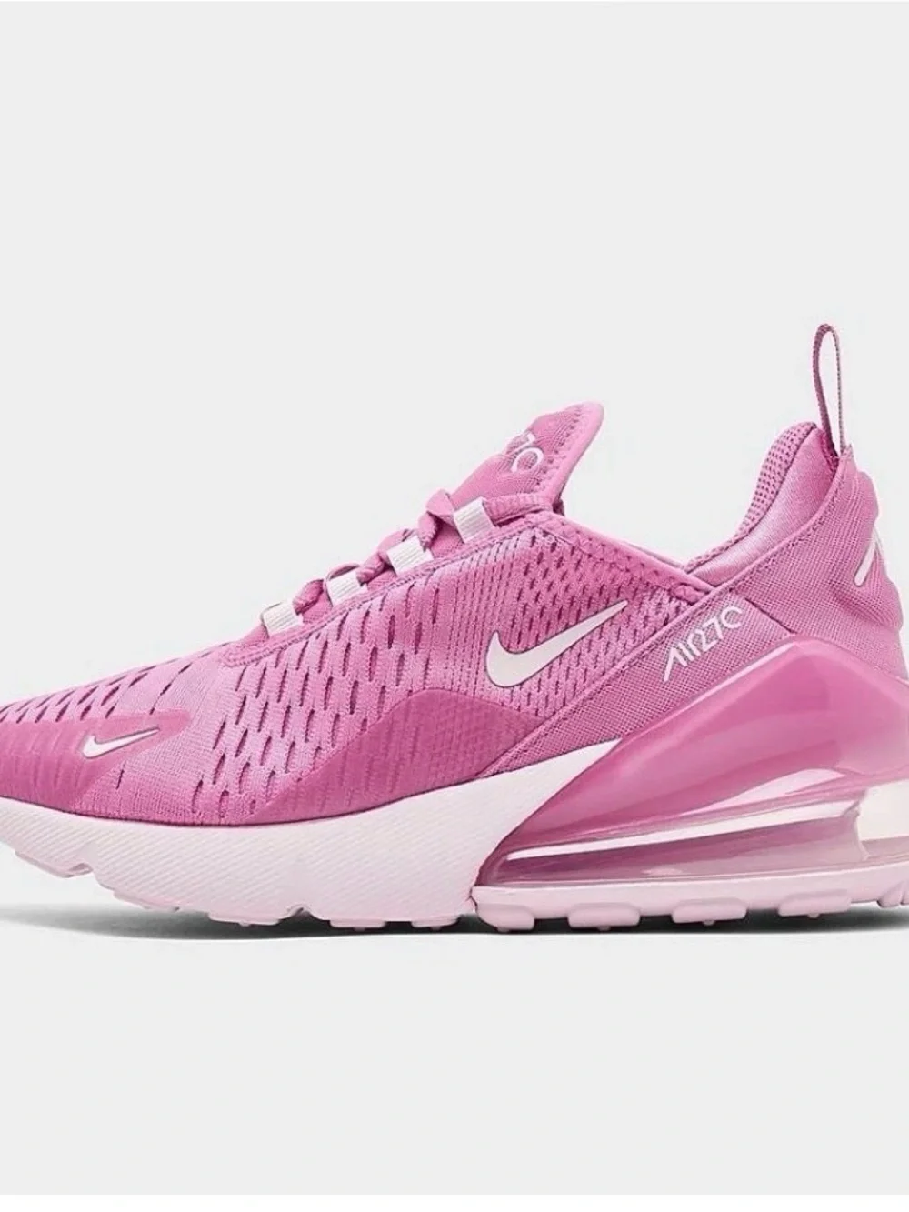 Nike Air270 kids Pink Athletic Sneakers